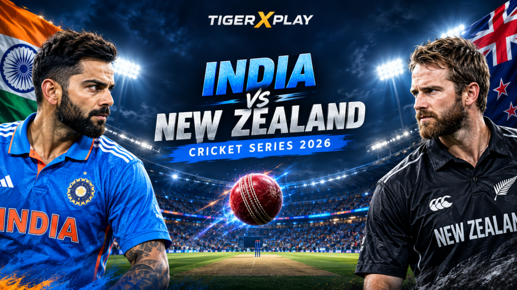 India vs New Zealand Cricket Series 2026