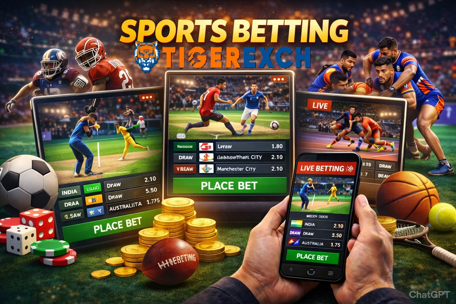 TigerXplay All Sports Betting Available