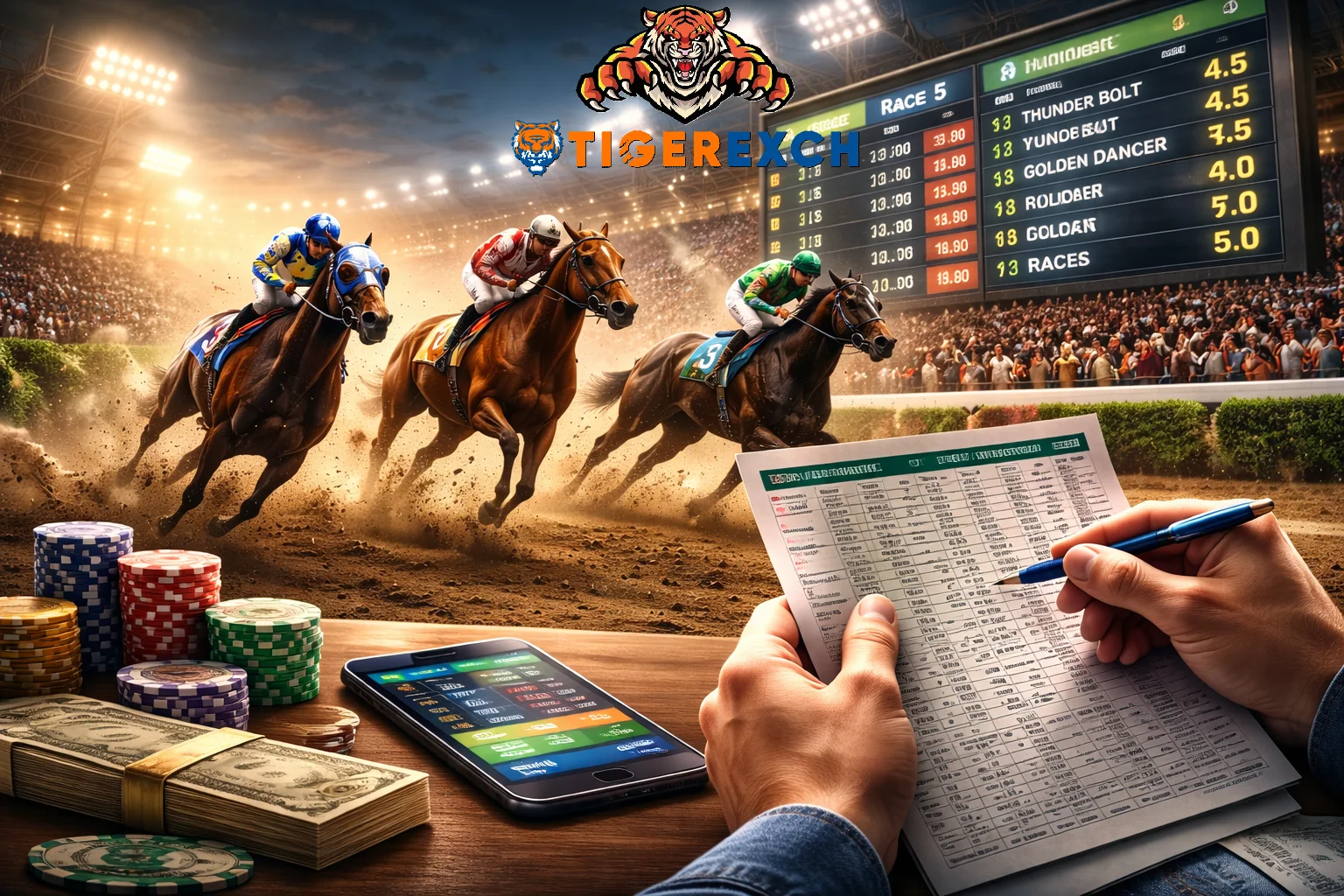 Horse Race Online Betting Strategies TigerXplay
