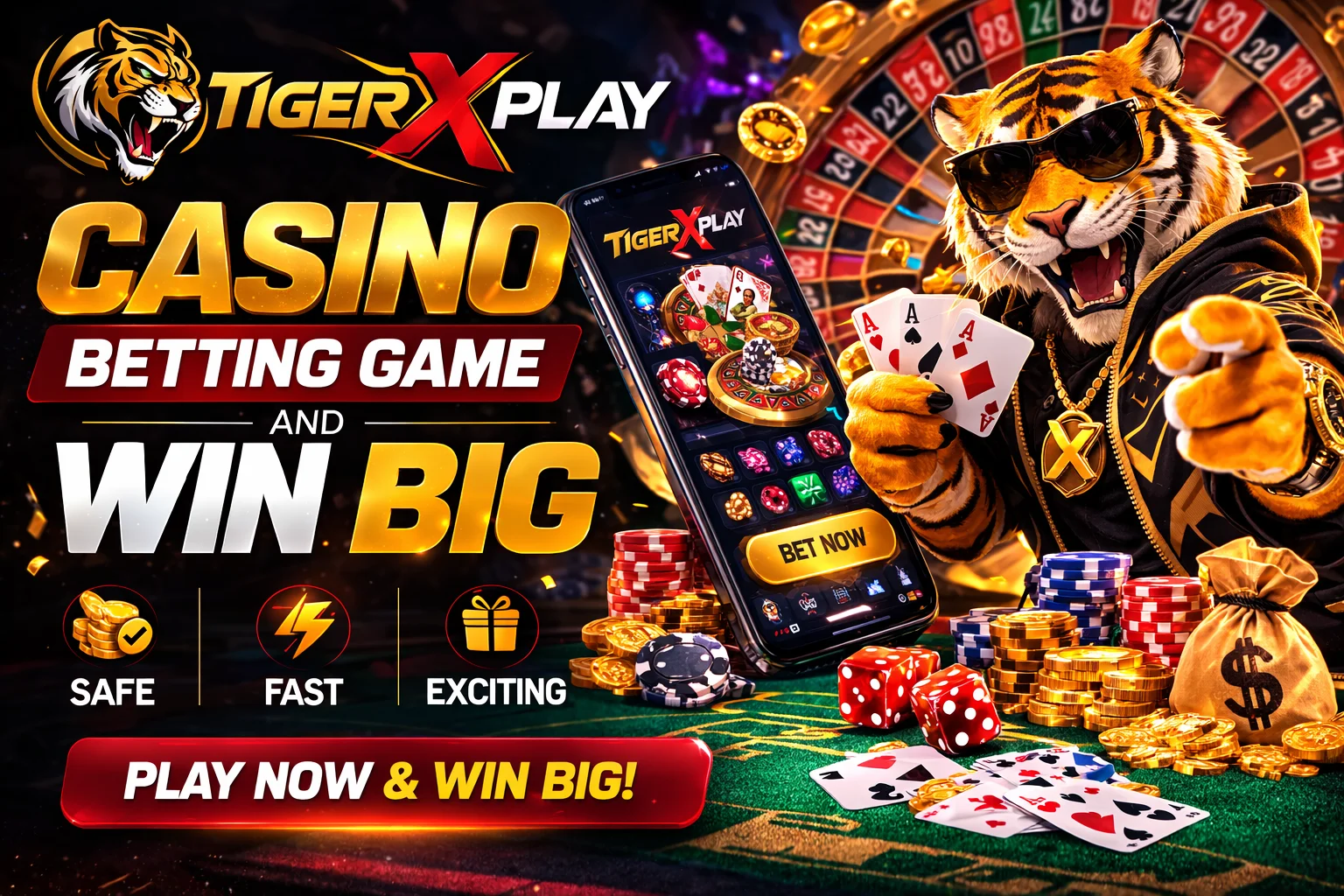 TigerXPlay Casino Betting Game and Win Big