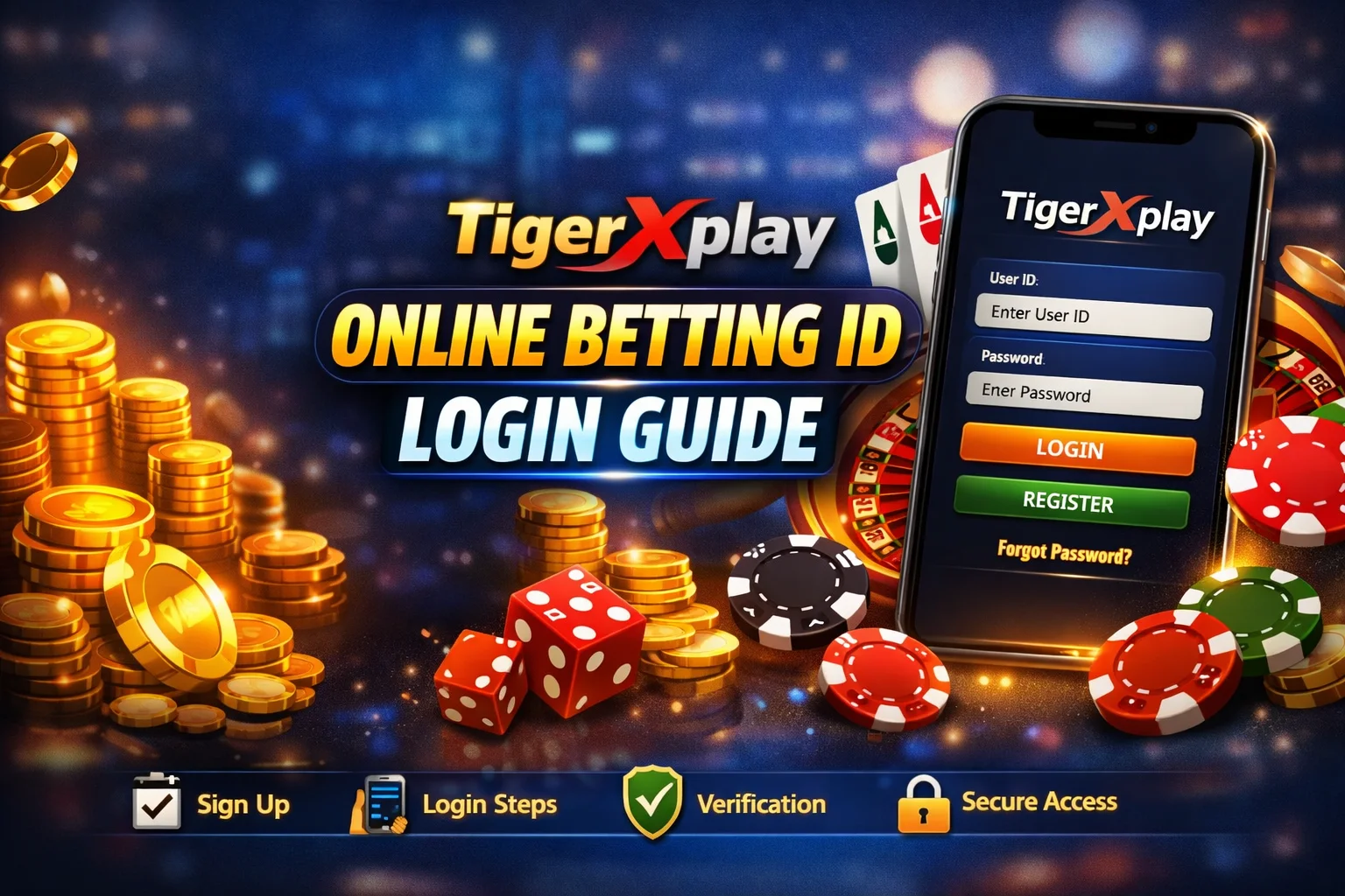 TigerXplay Online Betting ID login Guid
