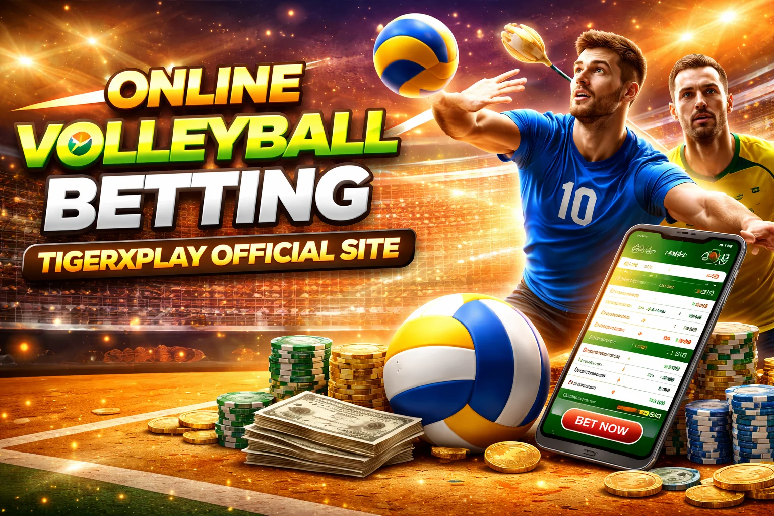 Online Volleyball Betting TigerXplay Official Site